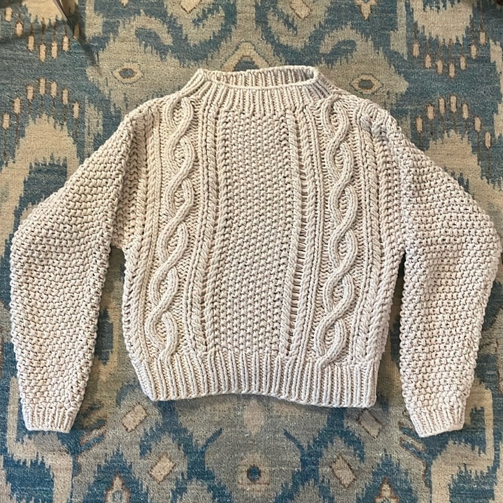 I love Mr. Mittens cotton sweater